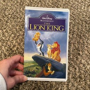 The Lion King VHS small notebook